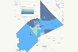         Stanislaus Detailed Assessment Area Map    