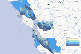        Bay Area Detailed Assessment Area Map    