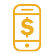 mobile deposit icon mobile deposit icon