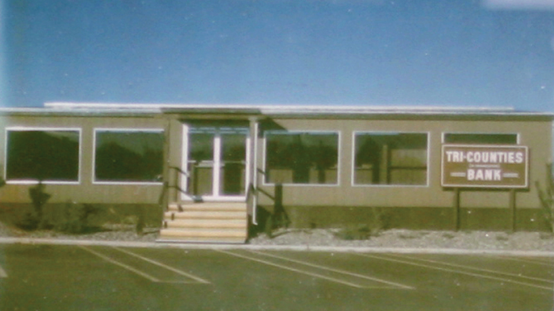 The first bank branch was a mobile facility which opened on March 11, 1975 at the current Chico Pillsbury branch site
