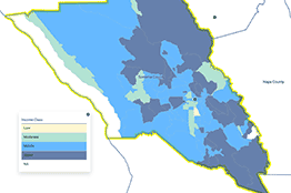        Sonoma Detailed Assessment Area Map    