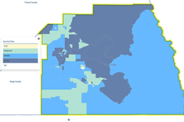         Tulare Detailed Assessment Area Map    