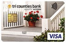 Tri Counties Bank debit card