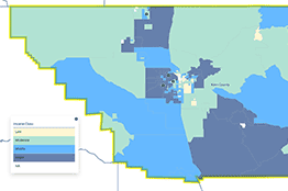         Kern Detailed Assessment Area Map    