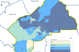         Fresno Detailed Assessment Area Map    