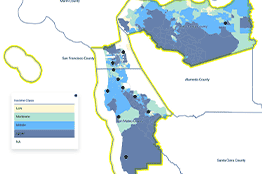         Bay Area Detailed Assessment Area Map    