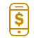 mobile deposit icon mobile deposit icon