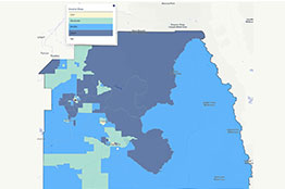         Tulare Detailed Assessment Area Map    