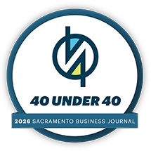 Sacramento Business Jounal 40 Under 40 Award 2026
