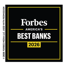 Forbes 2026 America's Best Banks award