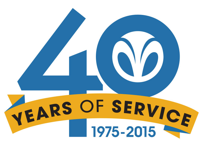 40 Years of Service 1975-2015
